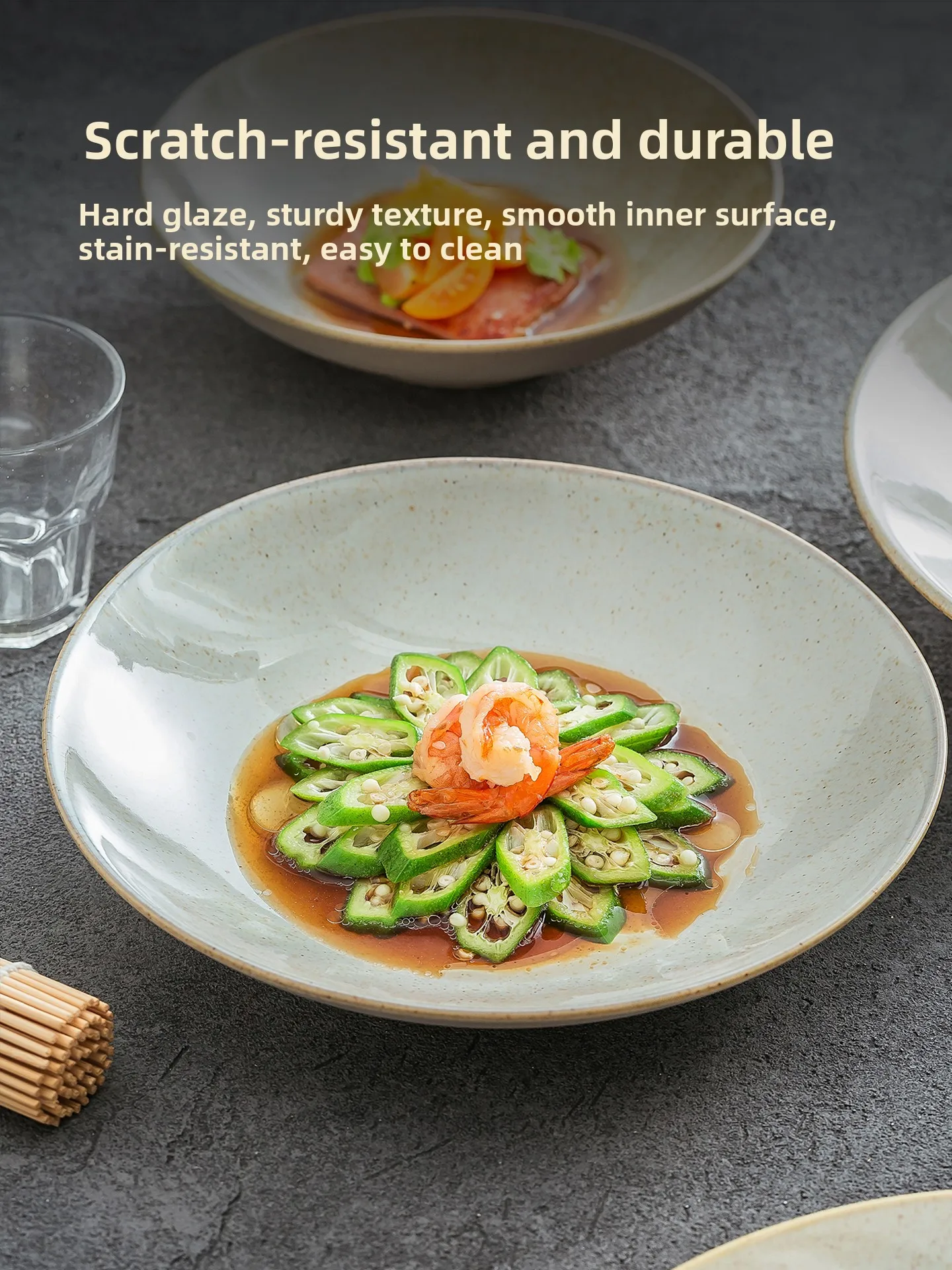 elegant-japanese-style-ceramic-plate-dehua-dinnerware-retro-circular-salad-plate-high-aesthetic-value-home-use-dish-plate