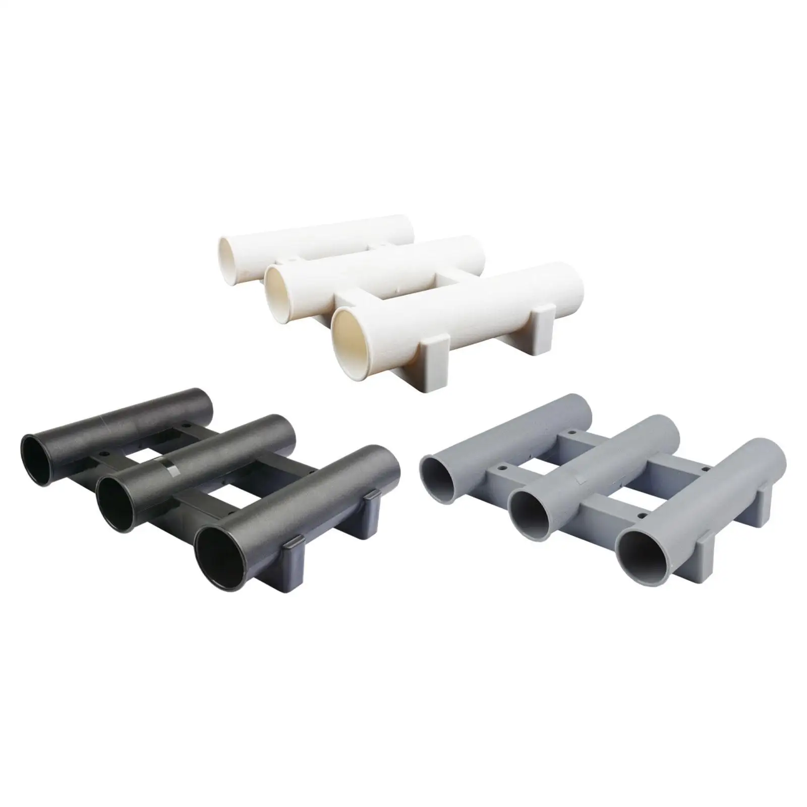 حامل قضيب الصيد عمودي مع 4 مسامير قوس أنبوب 3 قضيب رف الصيد قضيب دعم لدراجة كاياك عائم يخت مركبة بحرية #3