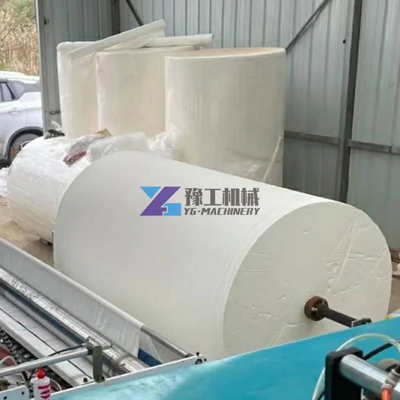 Toilet Tissue Paper Making Machine Fully Automatic Toilet Tissue Roll Paper Production Line