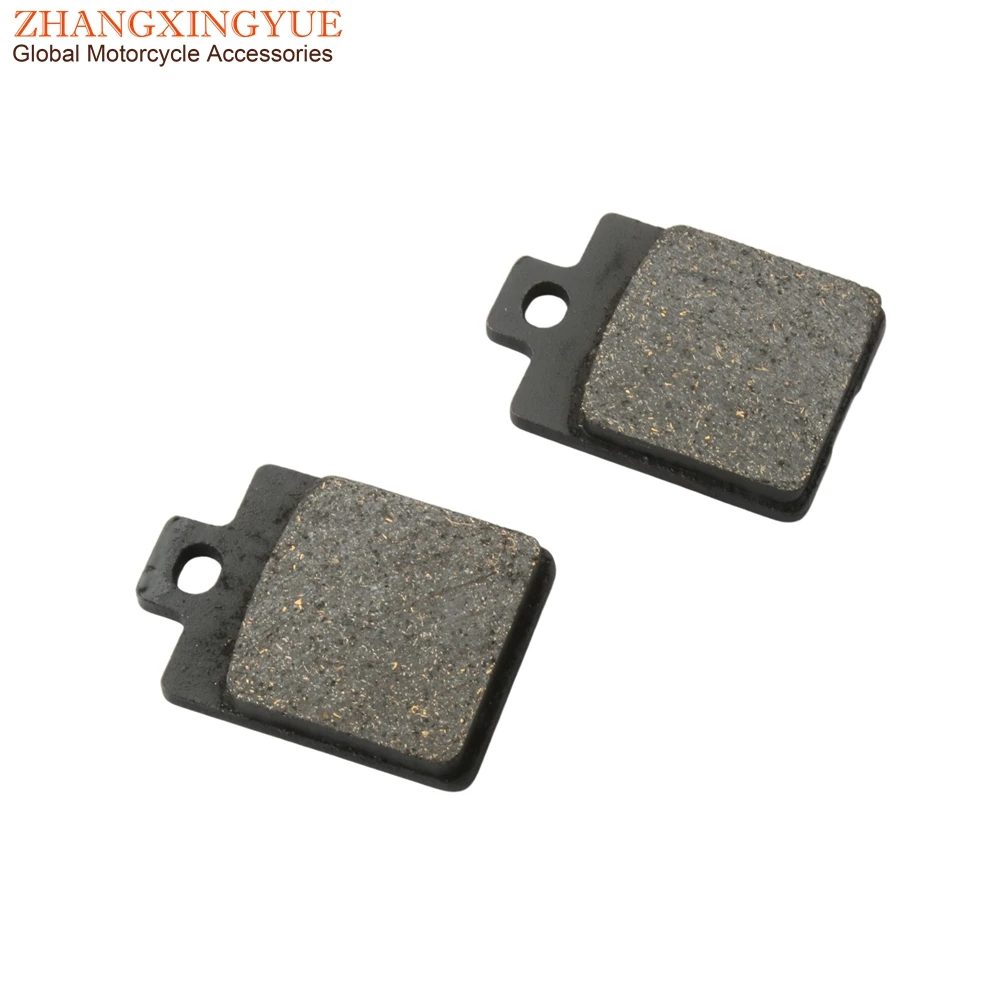 Scooter Brake Pads For Piaggio Liberty Nrg Purejet Mc3 ZiP SP 50 Free 100 Zip150 Liberty150 SPort200 MP3 125 300 400 Motorcycle