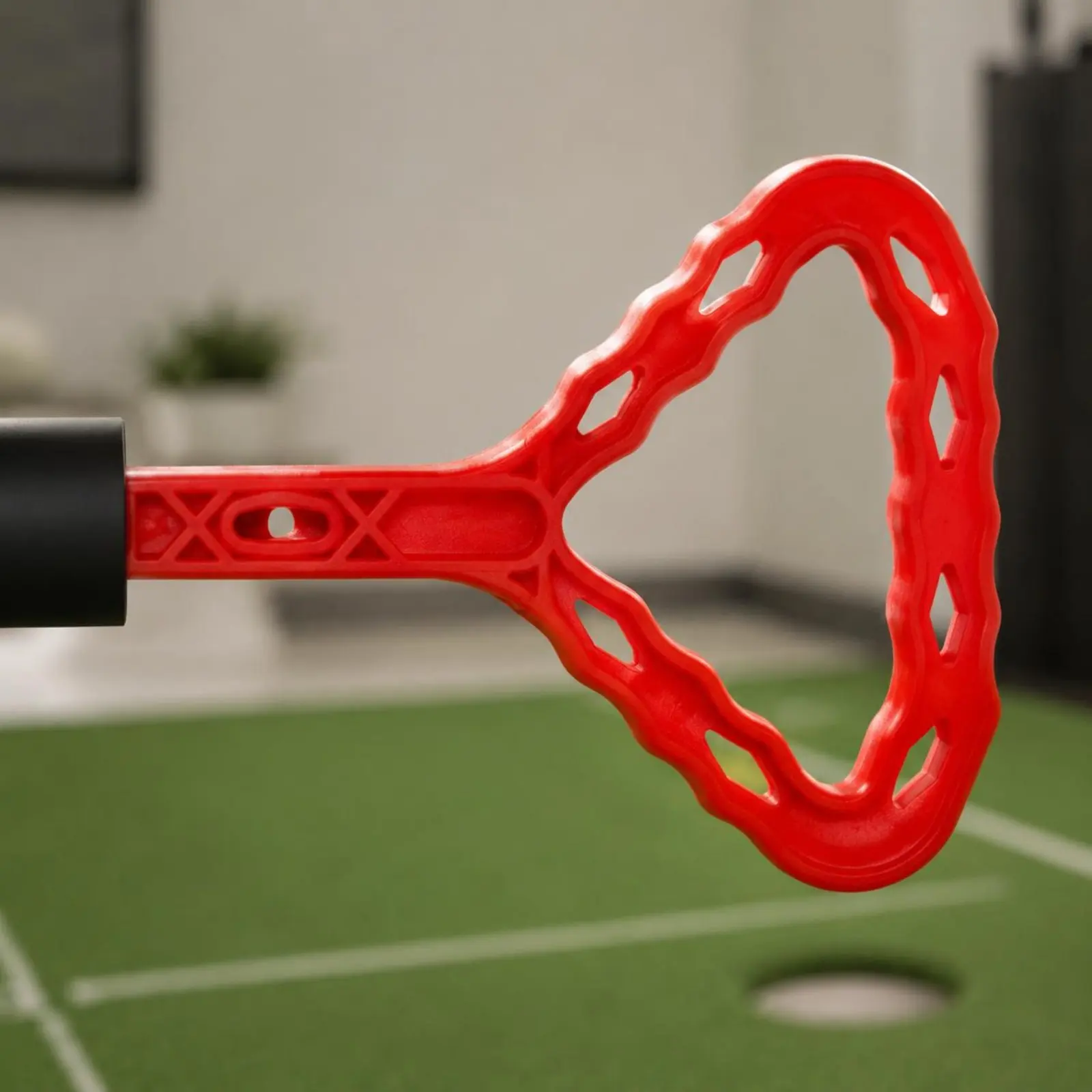 Foldable Golf Swing Practice Aid Motion Correction Swing Plane Corrector Alignment Stick Holder Adjustable Long-Lasting
