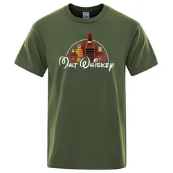 Malt Whiskey Top Tees Cotton High Quality teen Comfortable University Pastel streetwear t shirt Psychedelic hip hop Vintage