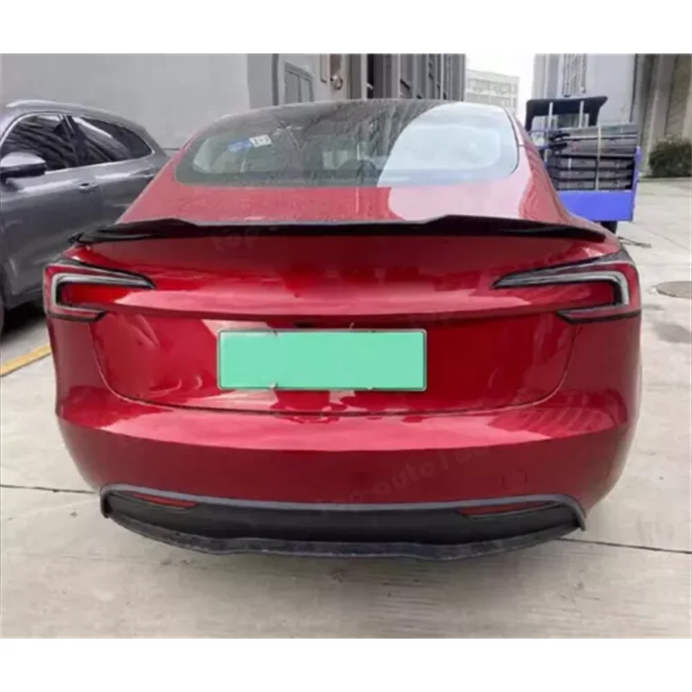 ABS Modell 3 Highland 2024 2025 2026 Original Spoiler Für Tesla Modell 3 Hinten Stamm Flügel Modifikation Auto Außen Teile auto-stil – Detail 15