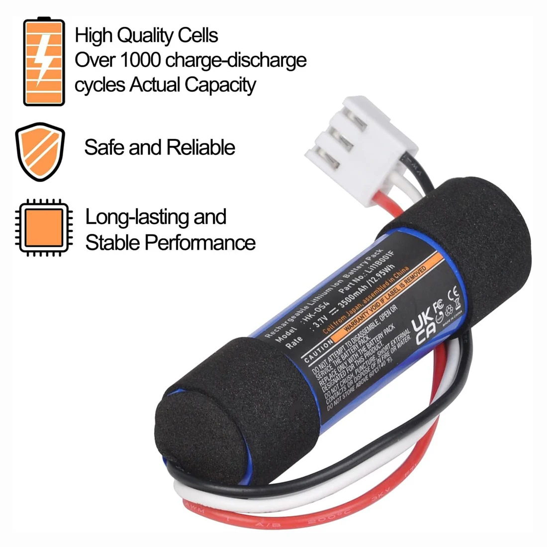 Batteria Fayerkar Per Harman Kardon Onyx Studio 5 E 6 – 3285 MAh, Li-Polymer, Sostituisce IAA007NA E ID997