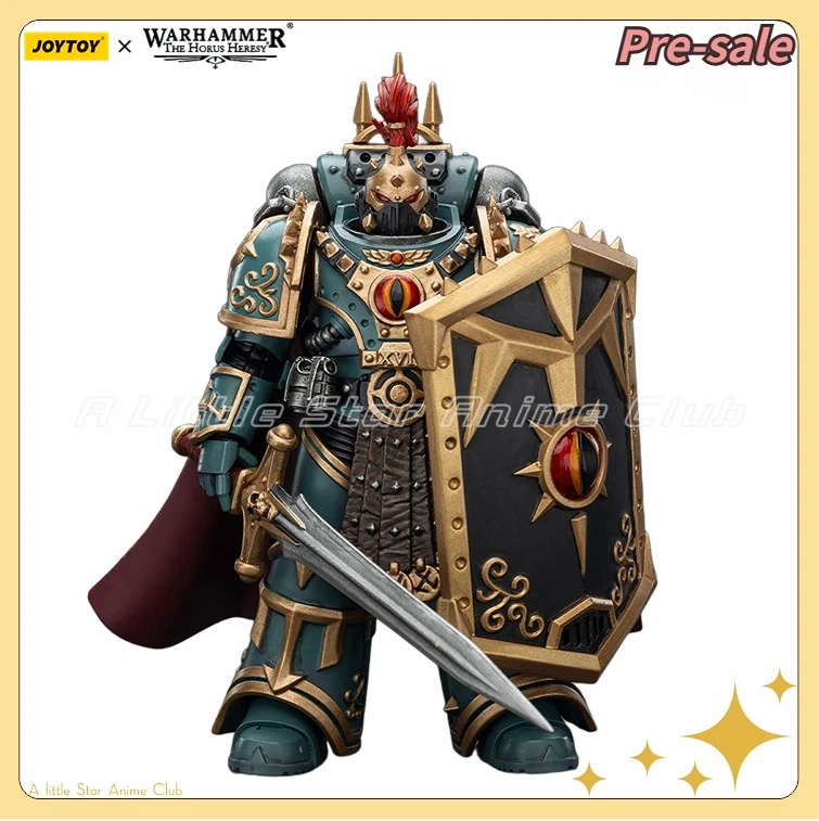 

【Предпродажа】 Фигурка JOYTOY 1/18 Warhammer The Horus Heresy Sons of Horus Little Horus Aximand Капитан 5-й компании
