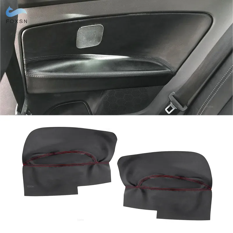 ONLY 3 Doors Vehicle LHD Door Armrest Leather Cover For VW Golf 5 MK5 2005 - 2010 Car Interior Door Armrest Panel Cover Trim