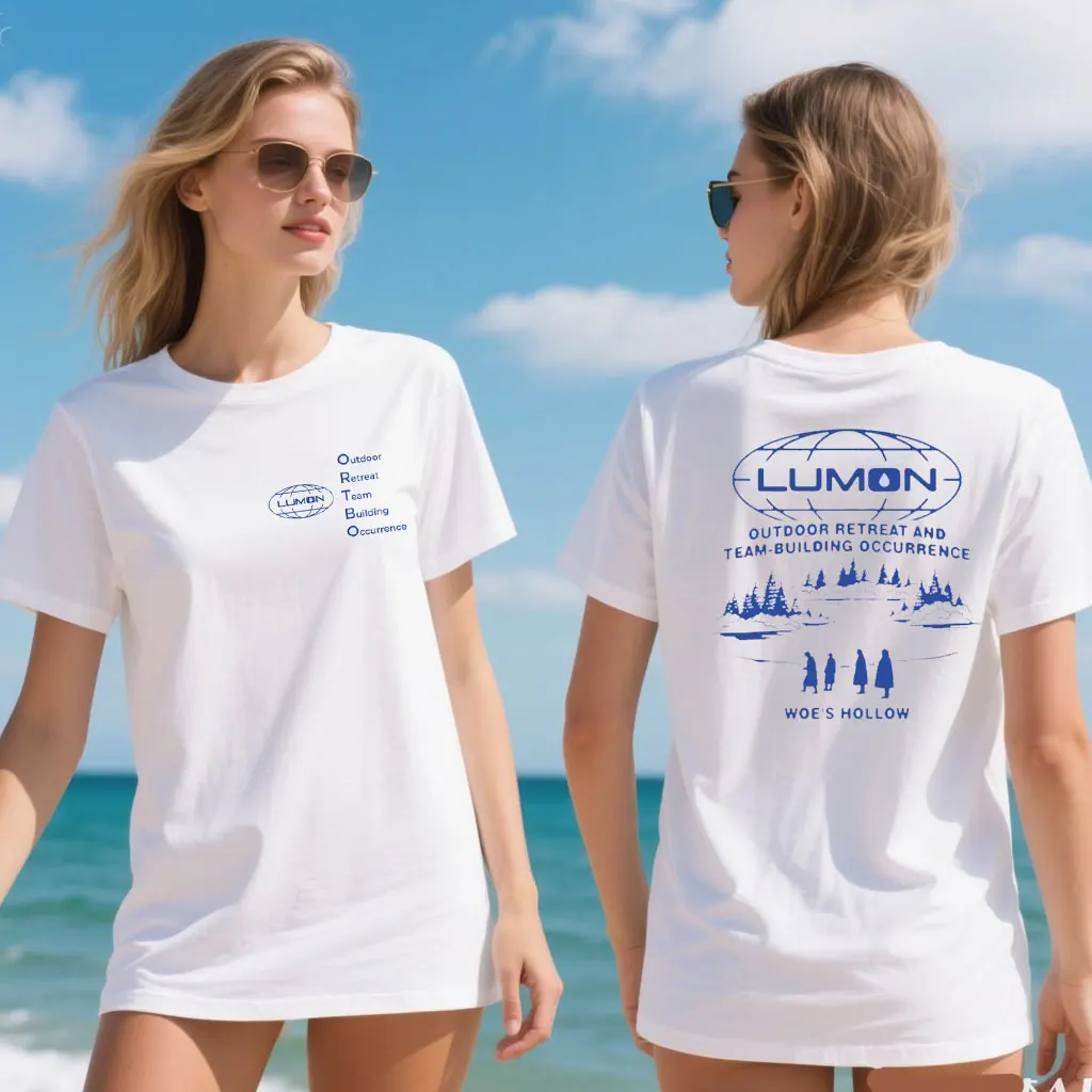 قميص Lumon Macrodata Refinement Severance، قميص Severance Dieter Eagan National للجنسين صيفي قطني بأكمام قصيرة ورقبة دائرية