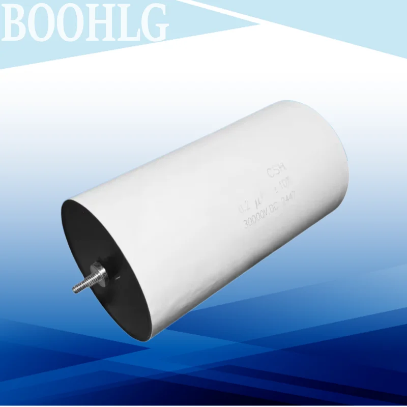 1PCS 30kV 0.2uF 200nF 204 Non Inductive High Voltage Polypropylene Film Capacitor 30000VDC