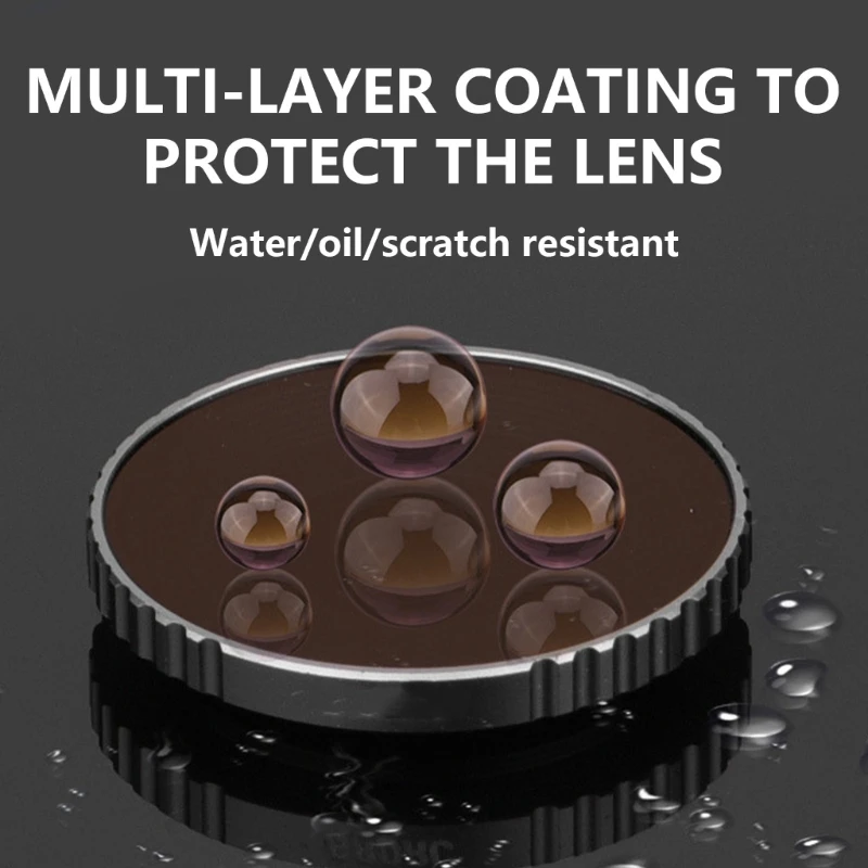 Action Camera Lens Filters ND8 ND16 ND32 CPLFilters for DJI Action5pro/4 Camera High Clear Optical Glass Aluminum Frame