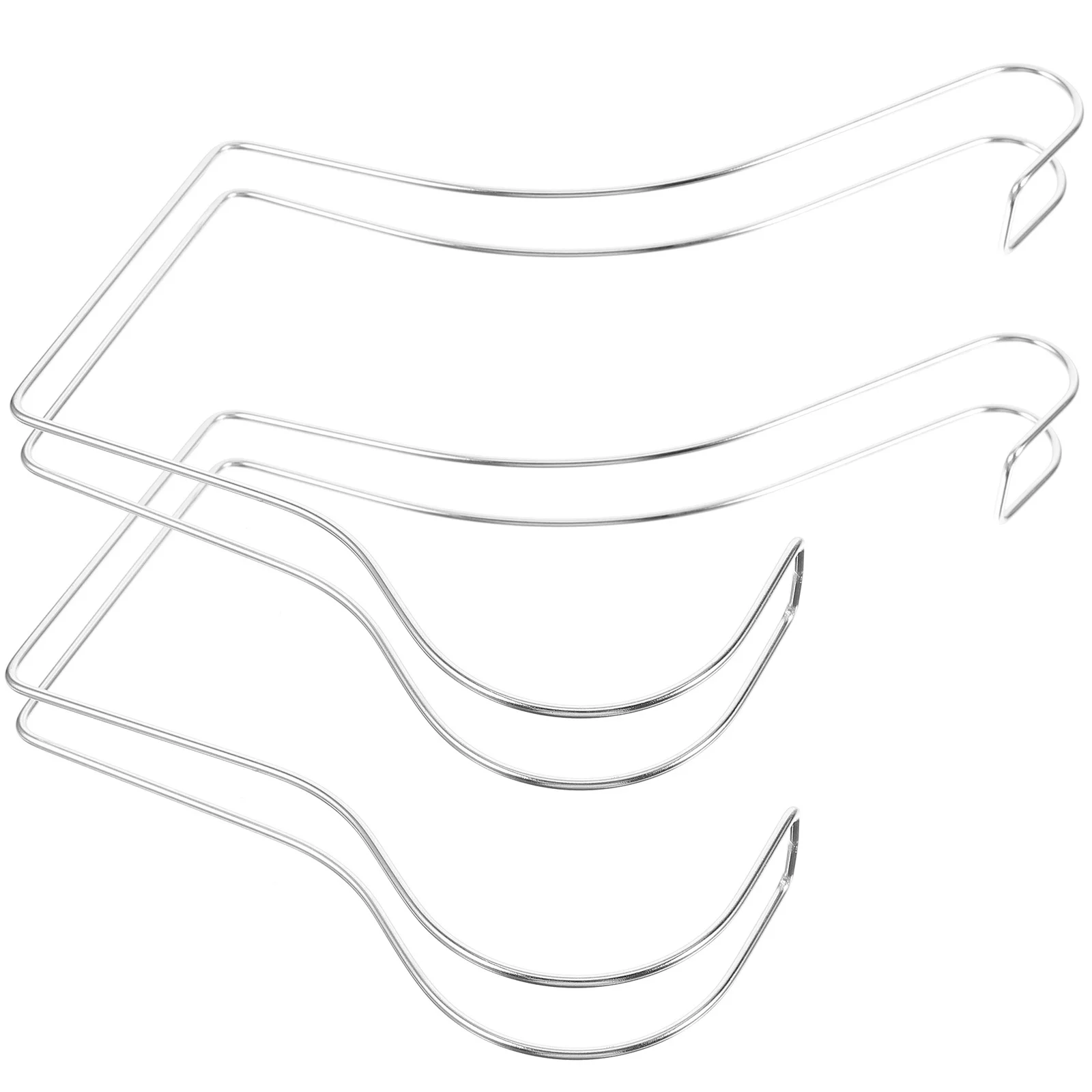 

2pcs Shaper Holder Stainless Steel Shoe Display Stand For High Heels Sandals Support Rack Small Shoe Store Display Tools