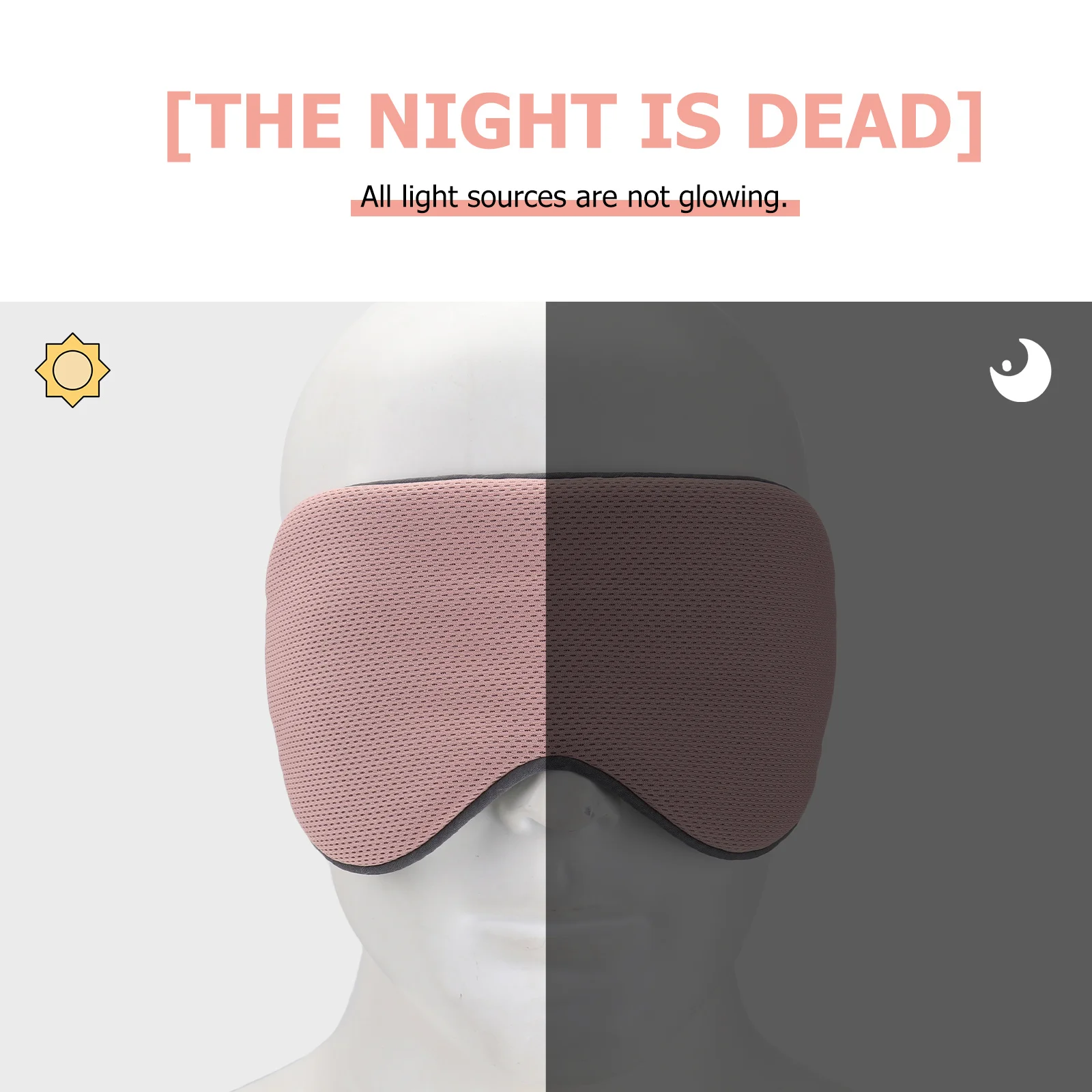 

Double-Sided Silk Eye Shade Soft Comfortable Sleeping Mask Block All Light Eye Cover Blindfold for Girls Sleeping Mask