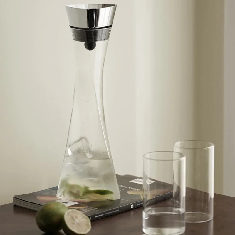 

Minimalist style stainless steel glass water cooler with high temperature resistance and large capacity