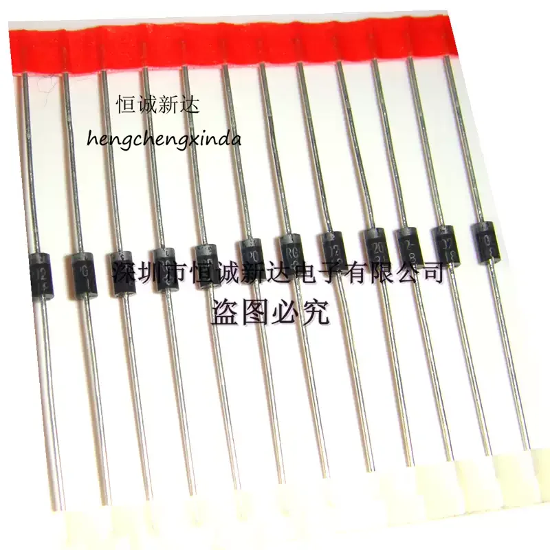 

Quick Recovery Direct Insertion RGP02-20E DO-41 RGP02-20 High Voltage Diode 0.5A 2000V