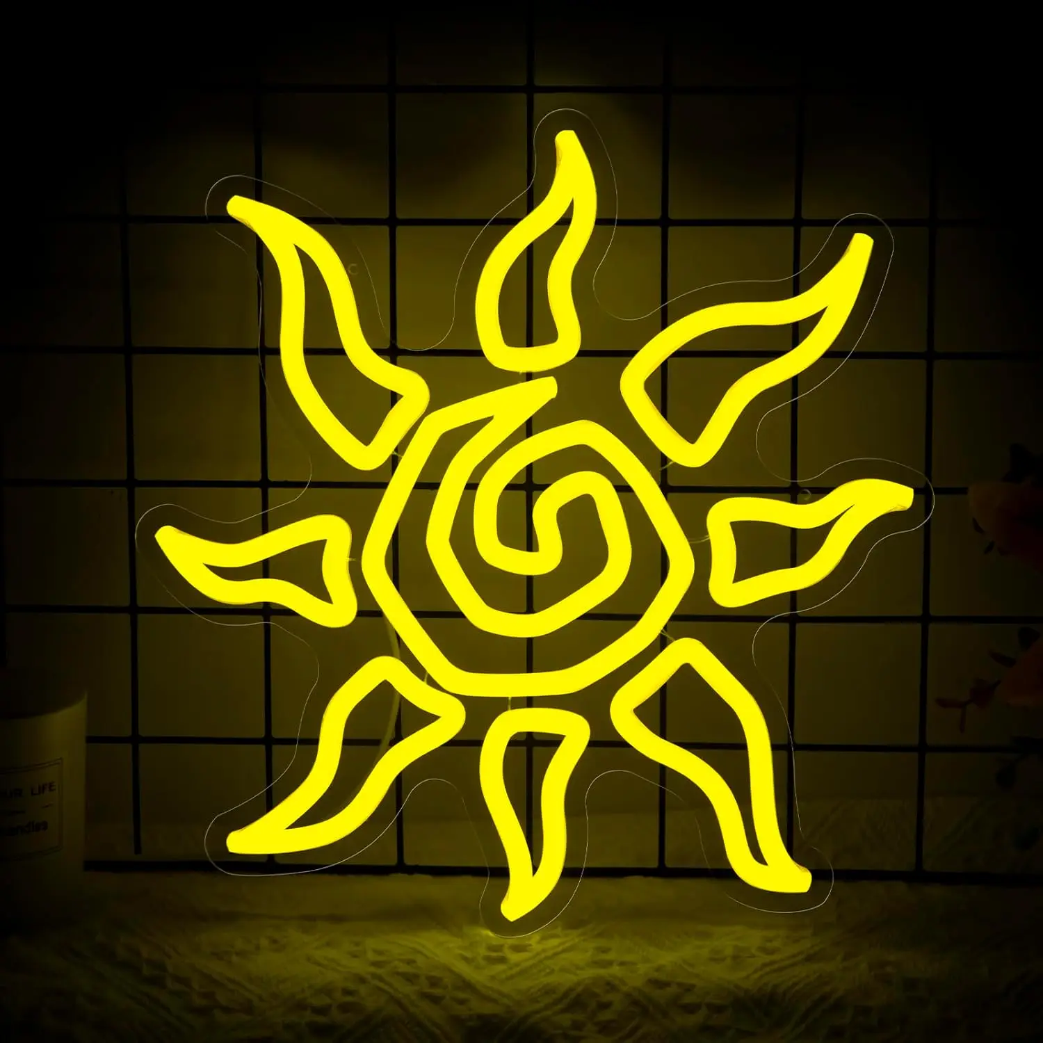 

Sun Tribe Neon Sign USB Dimmable LED Neon Light for Bedroom Man Cave Bar Living Room Home Decoration Birthday Christmas Gift