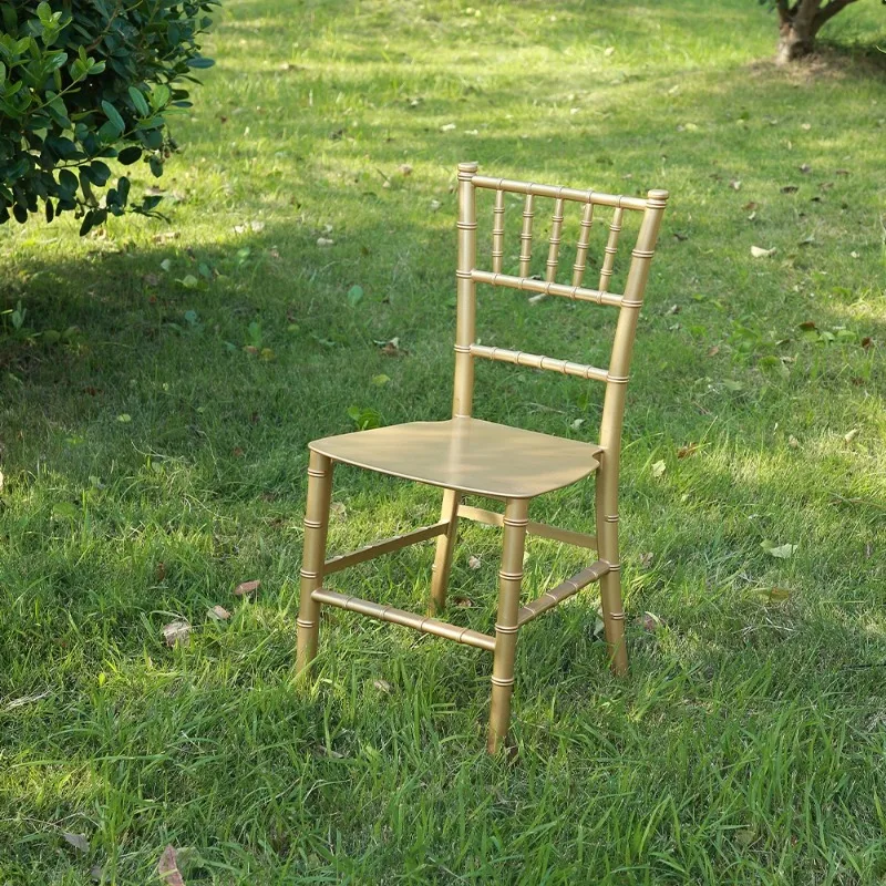 10 قطعة في الهواء الطلق الأبيض الاطفال حديقة الزفاف مأدبة الأطفال الصغيرة شيافاري تيفاني كراسي تناول الطعام البلاستيكية الأحداث الزفاف Cadeiras