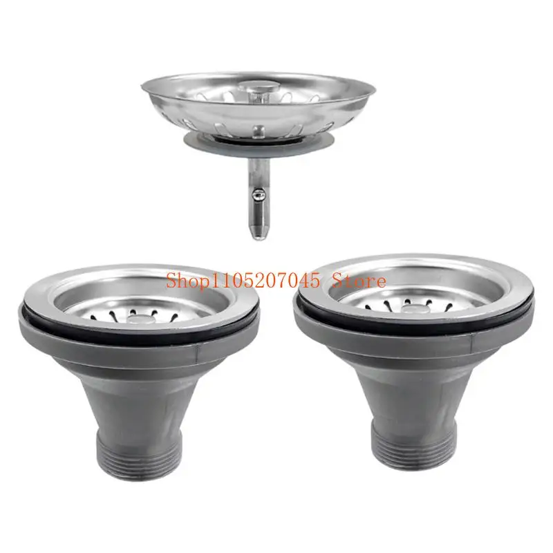 

37cd Odor Preventing Sink Drain With Removable Filter Basket Leakproof Seal for & Mobile Home Applications