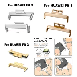 2Pack Connector For Huawei Watch Fit 3 Fit 2 Strap 20mm Watch Band Wristband Strap Connector for Huawei Fit1 Adapter Accessories