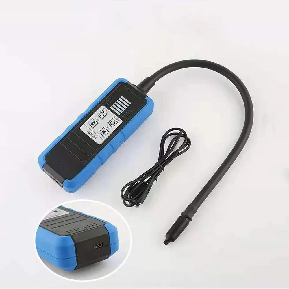 VML-1 Kältemitteldetektor Elektronik Halogen Detector Kebocoran R410 R22 R32 Pendingin Salju Deteksi
