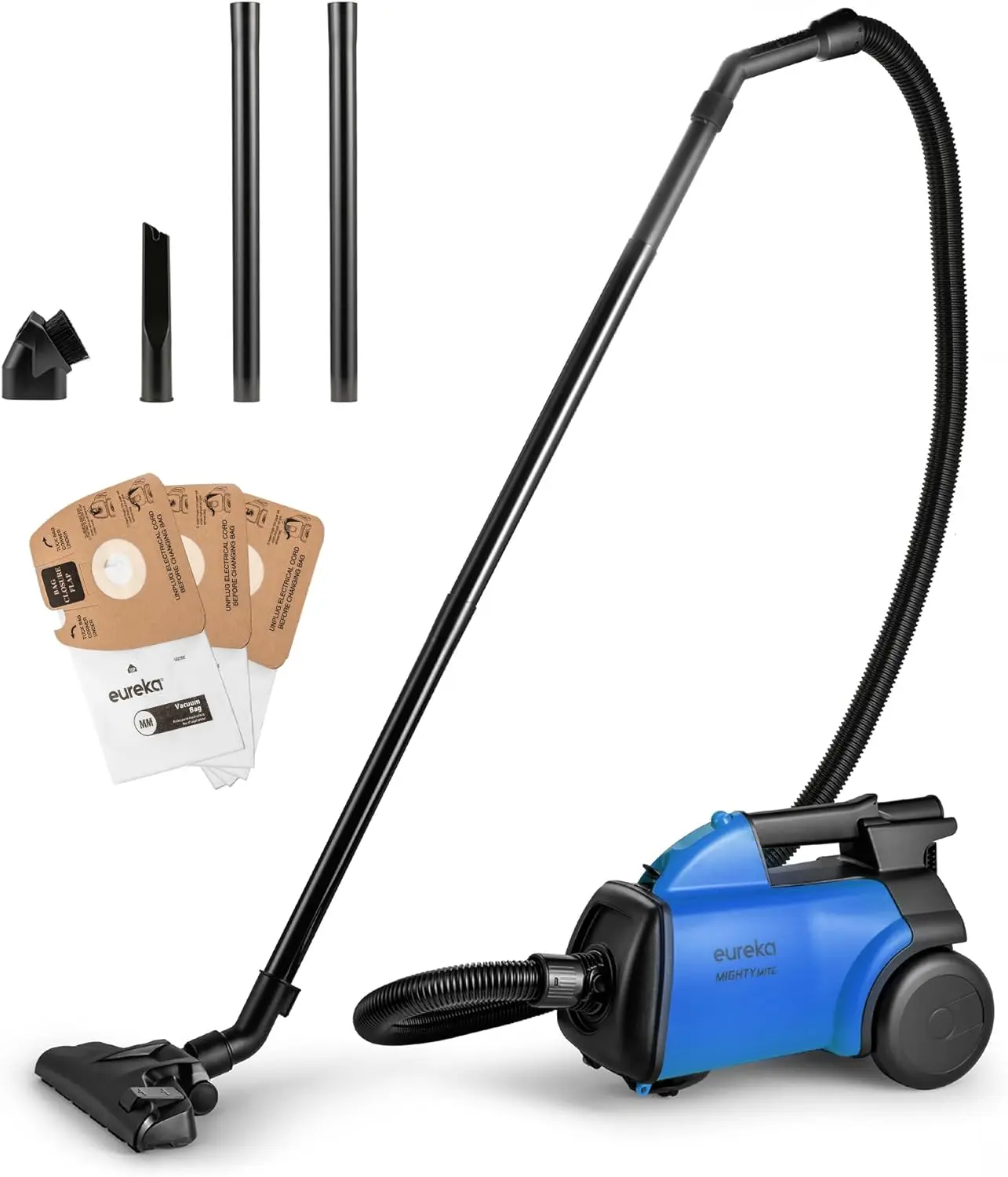 

Lightweight Canister Vacuum Cleaner 12-Amp, 2.5L Dust Cup, Multi-Surface Tools