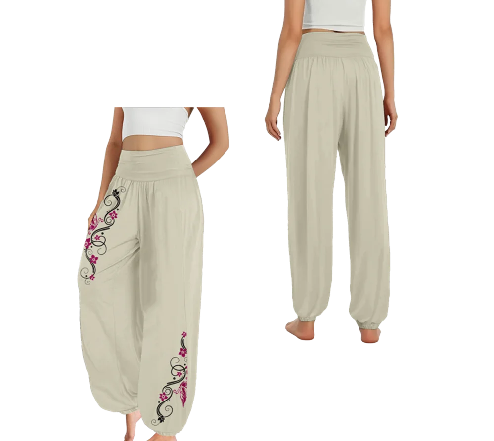 Women's pants cotton loose pants Sexy Trendy Fashion Yoga Pants Cool Workout Trousers