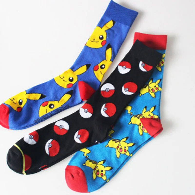 

New style personalized cartoon men's mid-calf socks from Europe and America. Sweat-absorbing and breathable cotton socks.
