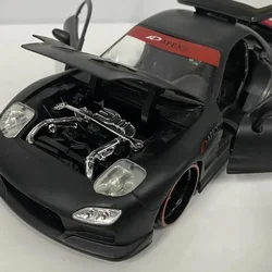 Jada 1:24 Mazda RX-7 High Simulation Diecast Car Metal Alloy Model Car Children's toys collection gifts