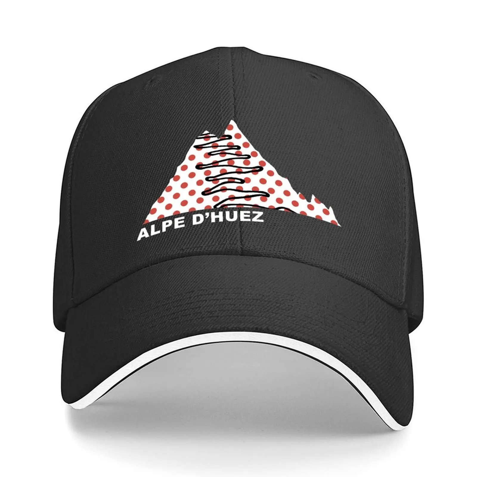 

Alpe d'Huez KOM Baseball Cap beach hat Gentleman Hat luxury caps Big Size Hat Women's 2025 Men's