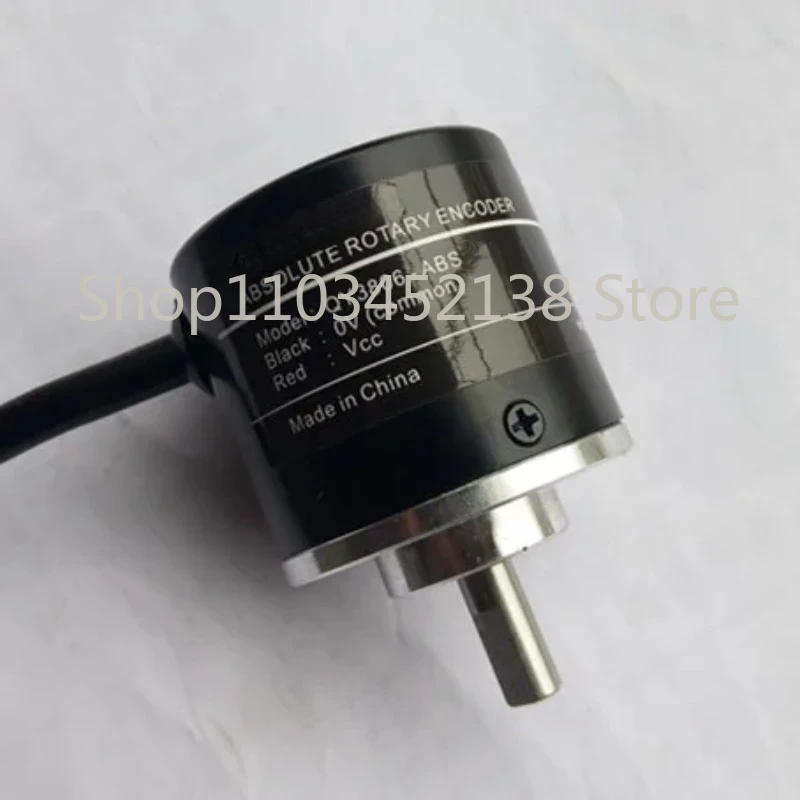 Single-turn magnetic absolute rotary encoder ssi output MODBUS RTU protocol RS485 high precision 15/16 bits