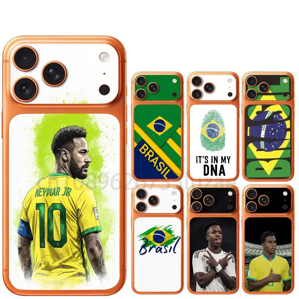 Brazil Football iPhone 17 Pro/Max Screen & Lens Protector