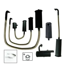 Range extender engine generator exhaust pipe mute extension hose
