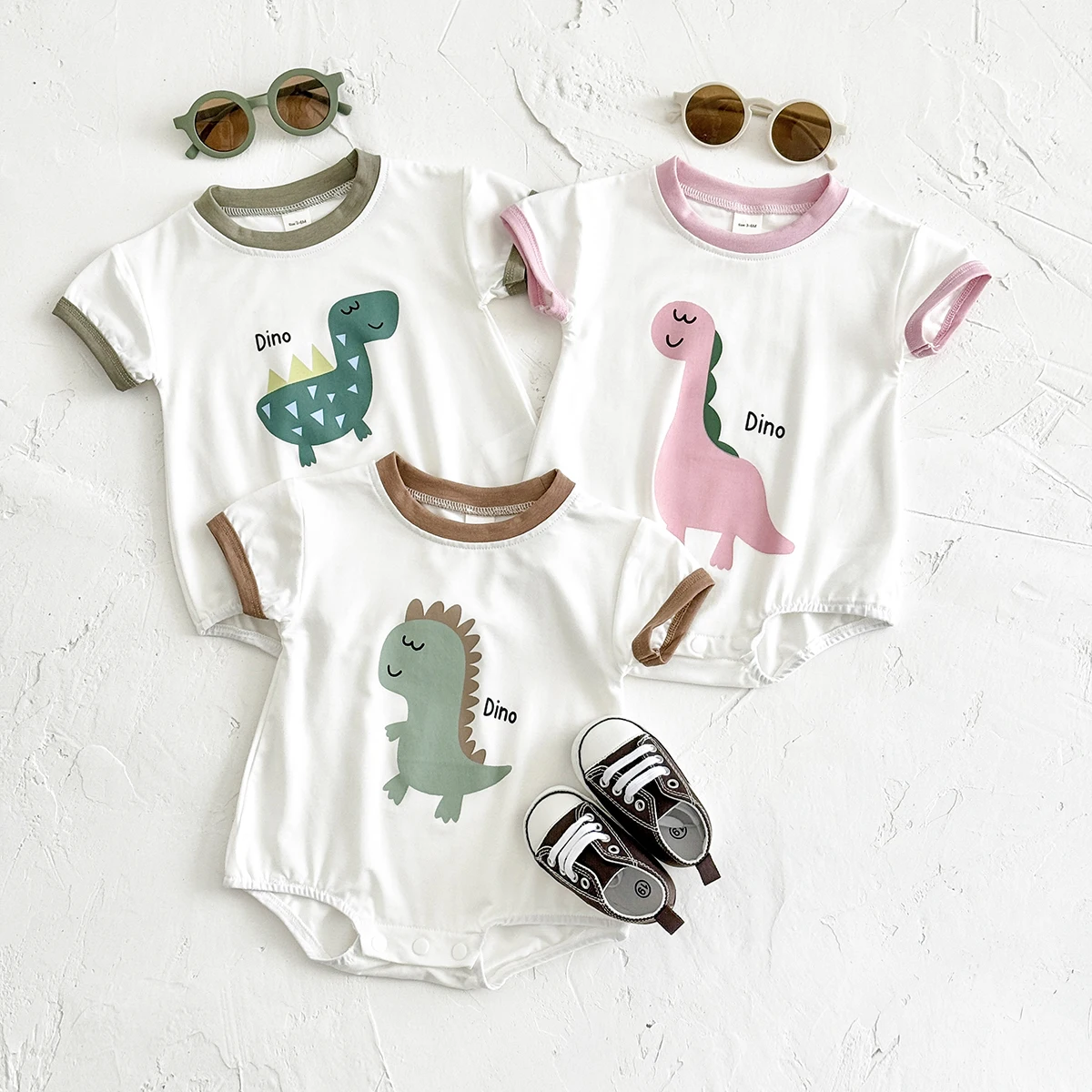 ฤดูร้อนใหม่เสื้อผ้าเด็กทารกRom - Baby Clothing Online บทวิจารณ์และราคา