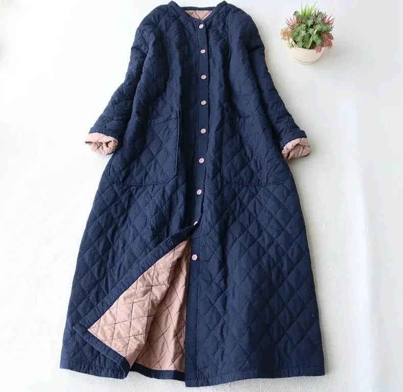 Neue frauen Winter Parka Länge Version Unten Baumwolle Jacke Dame Temperament Koreanische Version Damen Baumwolle Gefütterte Mantel