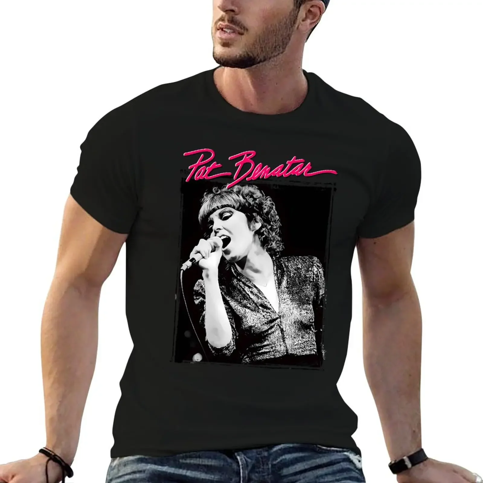 

Pat Benatar T-Shirt shirts graphic tee Short sleeve tee luxury clothes men