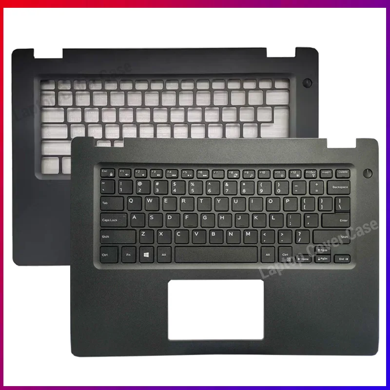 

НОВЫЙ чехол для ноутбука Latitude 3490 E3490, верхняя часть корпуса с клавиатурой (американская/испанская раскладка), крышка для подставки под запястья