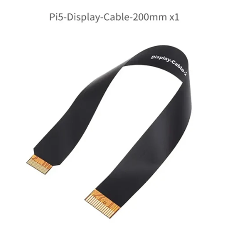 For Raspberry Pi 5 Dsi Flexible Cable Dsi Flat Cable FPC 22Pin To 15Pin For DSI Display Screen (200Mm)