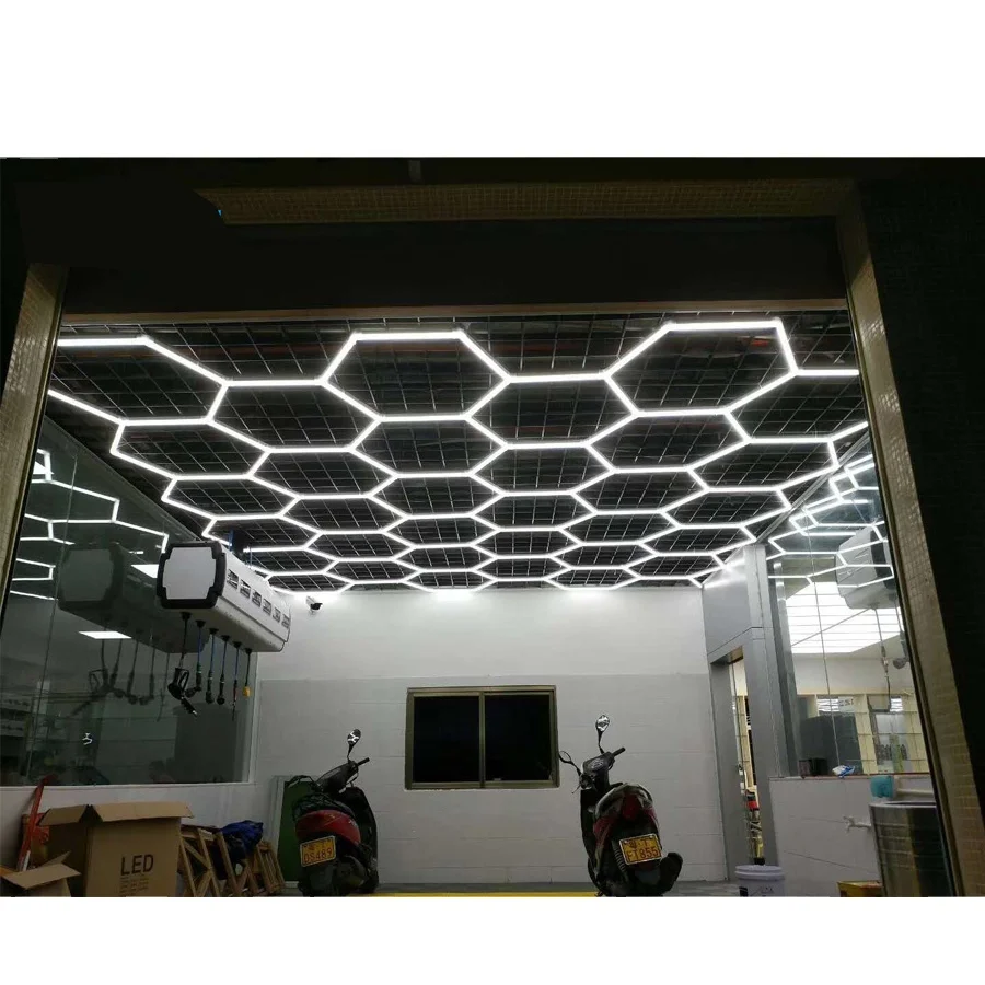 

2024 new China factory wholesale ultra-bright garage lighting ZTC202 LED aluminum light bar LED tube hexagonal.