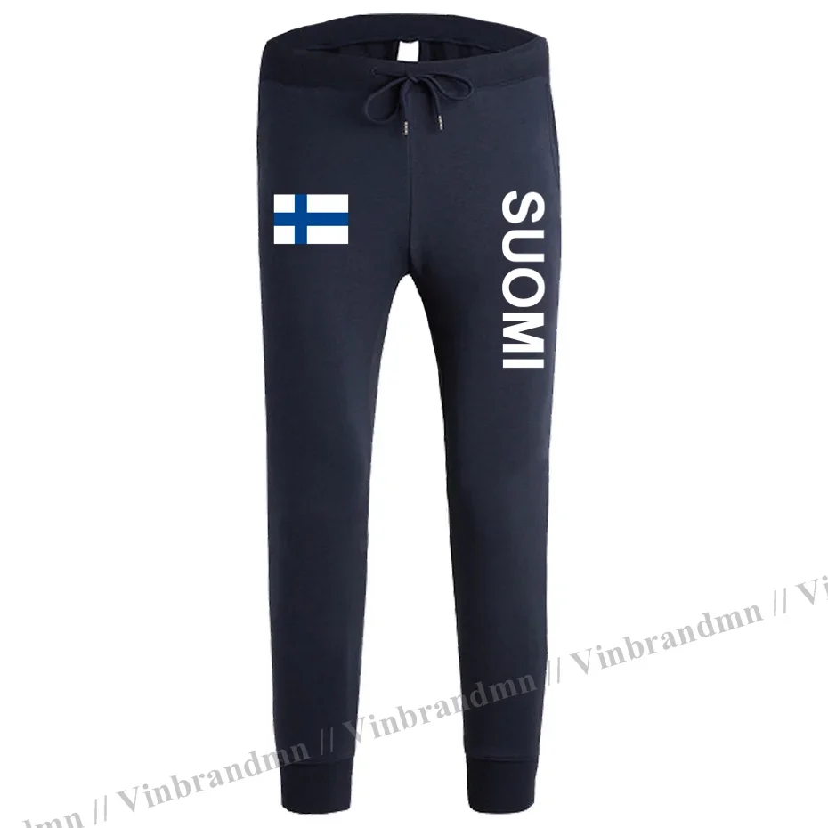 

Finland FIN FI Suomi Finnish Finn FI mens pants joggers jumpsuit sweatpants track sweat fitness fleece tactical casual nation