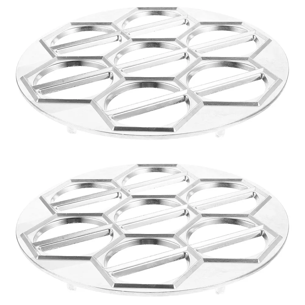 2 قطعة قالب الزلابية المعدنية صانع ثقوب متعددة سهلة التنظيف كفاءة أداة المطبخ قوالب قابلة لإعادة الاستخدام قوالب زلابية #3