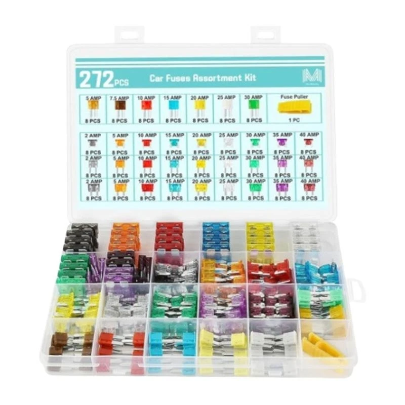 

2a 5a 15a 20a 25a 35a 40a Car Fuses Автомобильные предохранители, установленные с Puller