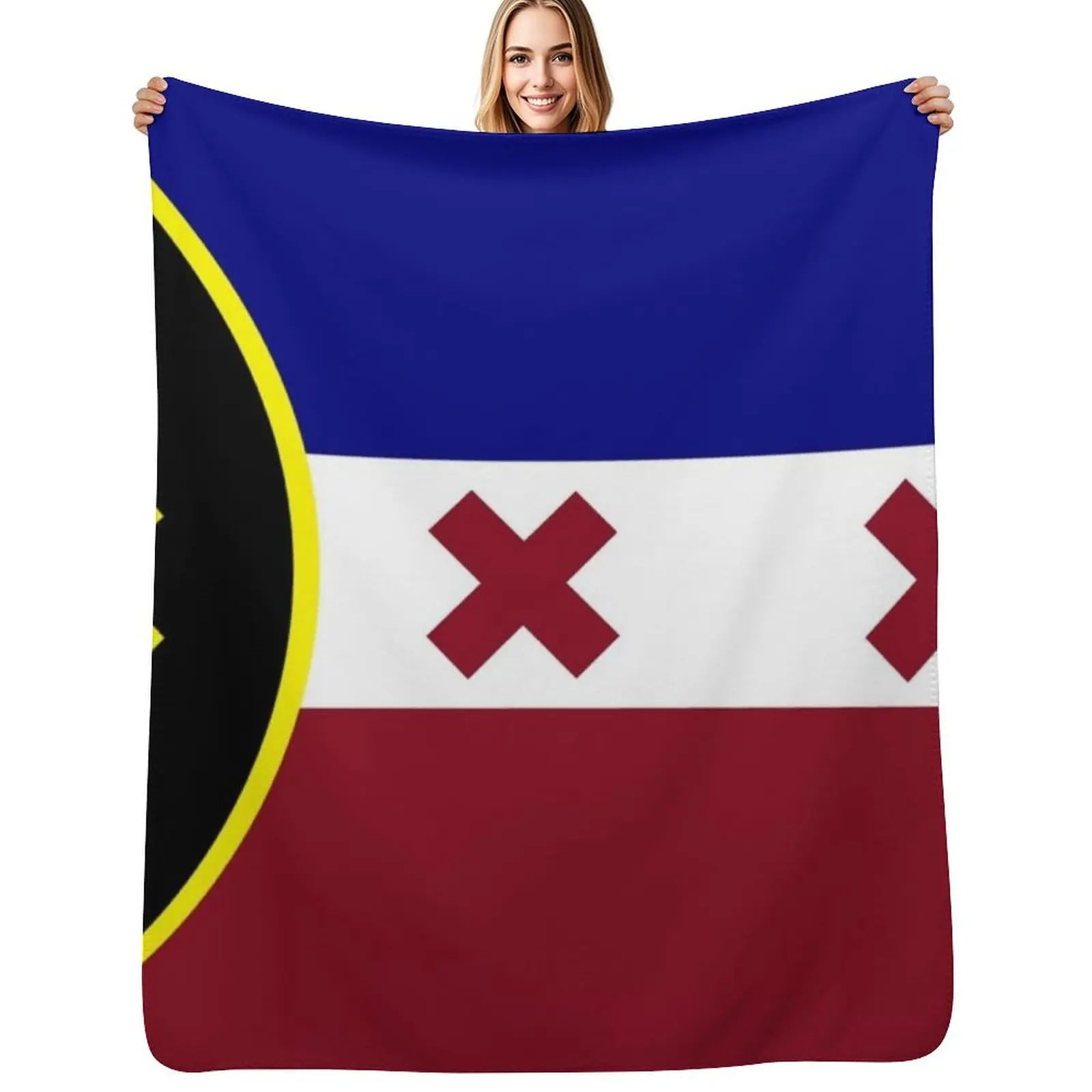 

Lmanberg flag (resized to fit a tapestry) Throw Blanket Baby Soft Beds Multi-Purpose Blankets