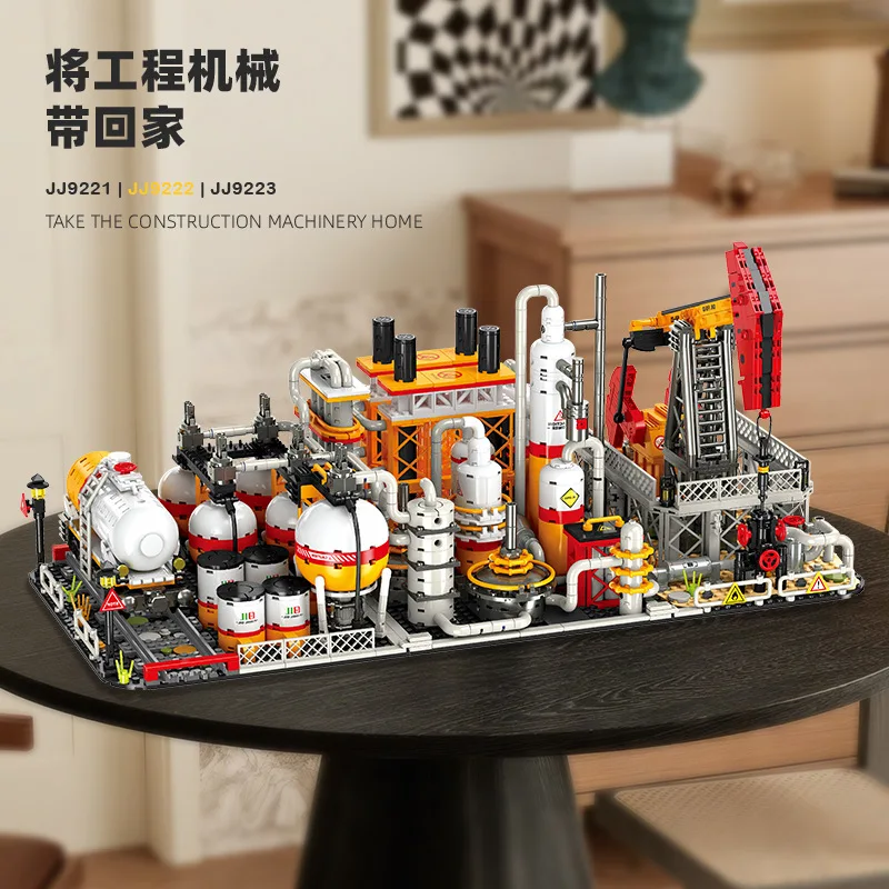 

JIE-STAR JJ9221-23 Building Model Construction Toy Blocks Assembly Kit Educational Fun Plaything for Kids