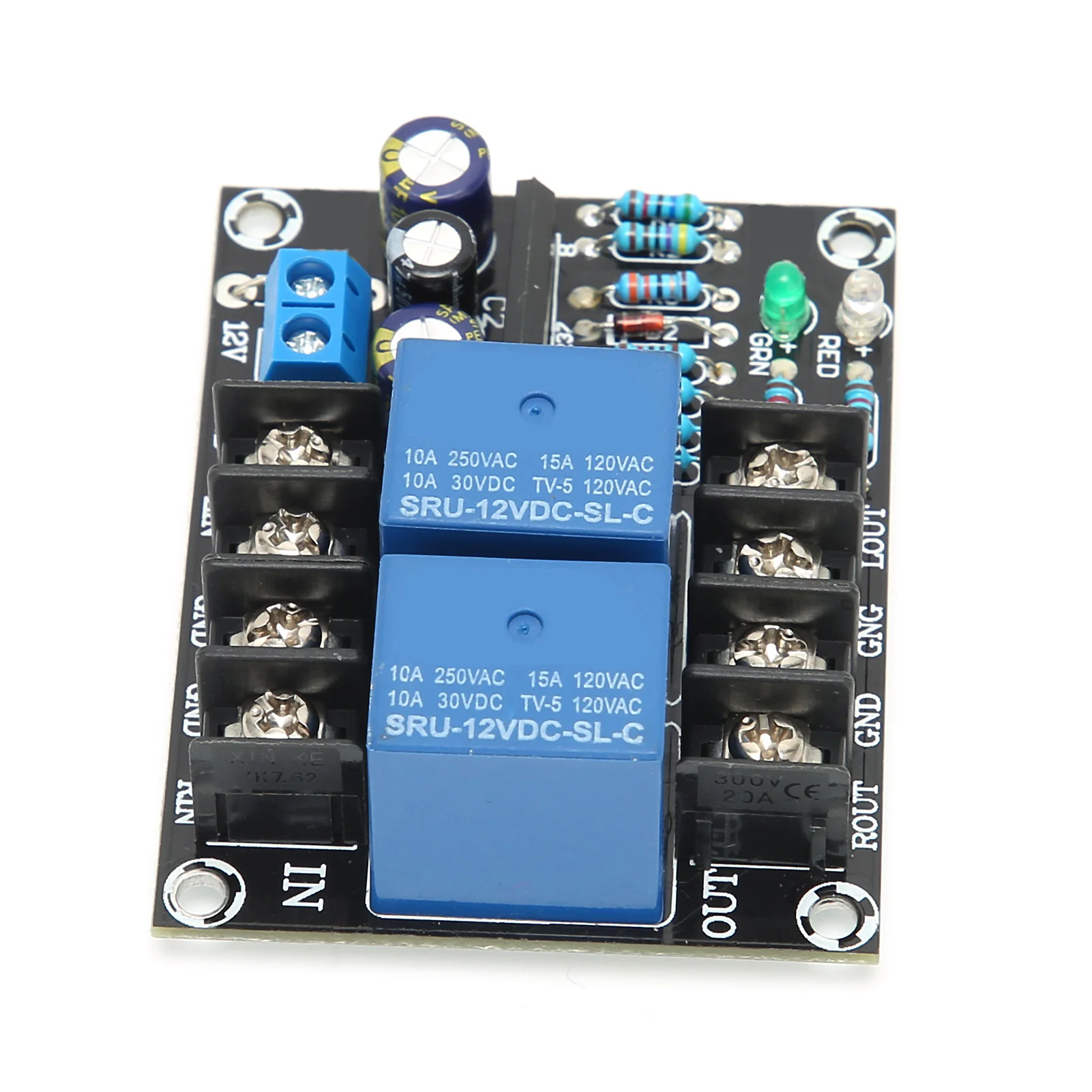 Speaker Protection Board Audio Dealy Circuit Module Accessory Replacement UPC1237 Speaker Protection Circuit