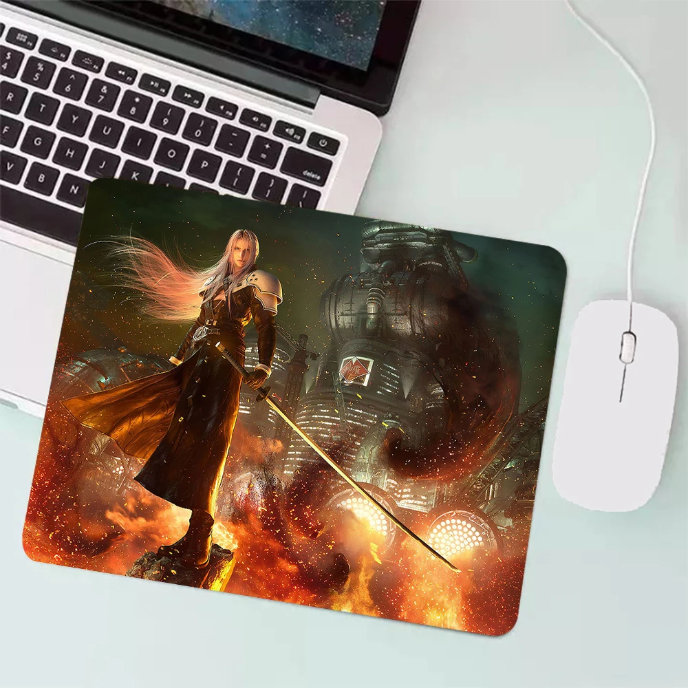 Final Fantasy 7 Small Gaming Mouse Pad PC Gamer Keyboard Mousepad XXL Computer Mouse Mat Laptop Carpet Anime Mause pad Desk Mat