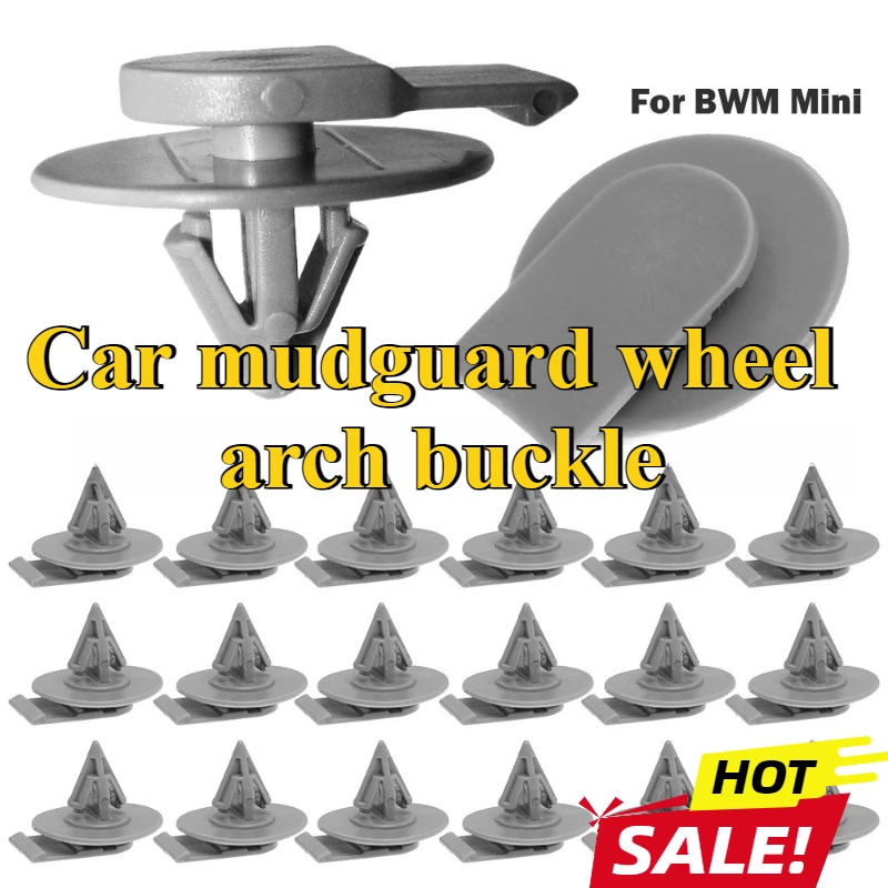 Car Wheel Arch Trim Clips Fasteners Auto Plastic Rivets For BMW Mini Cooper Car Accessories