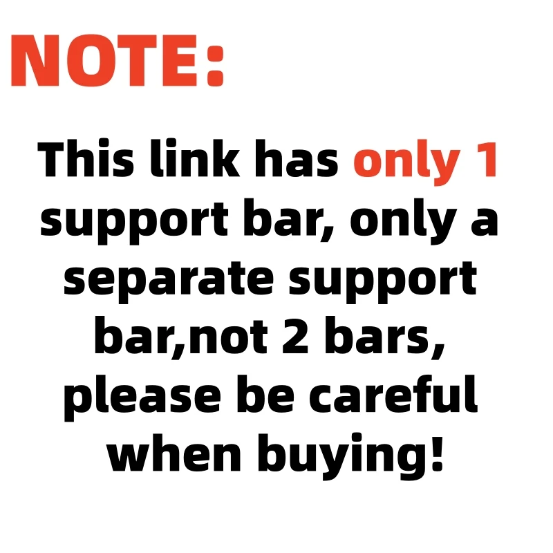 Only One Bar 1PC Undermount Sink Support Brackets Adjustable Stainless Steel Installation for Heavy Duty Undermount Kitchen Sink