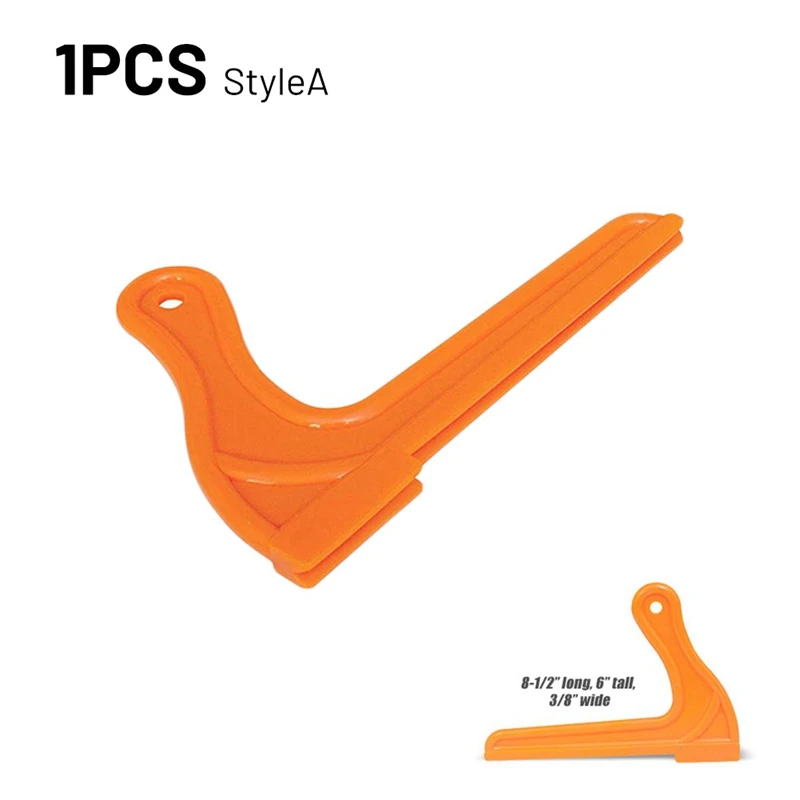 5-Piece Push Handle Woodworking Planer Orange Woodworking Tools Is Suitable For Router, Joiner And Table Saw Woodworking Tools