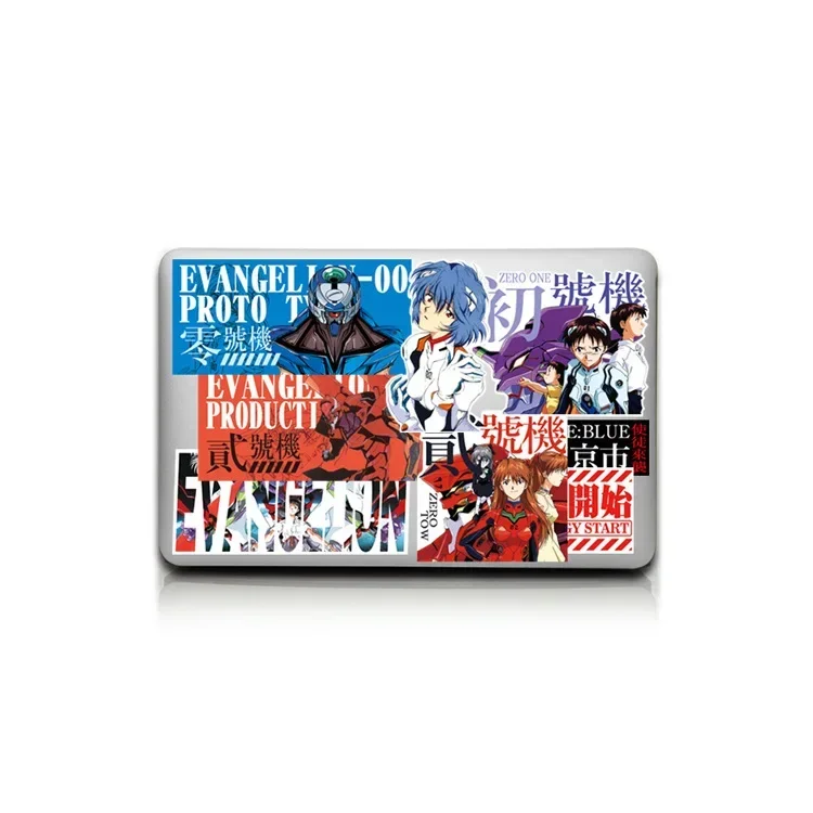 Japanese-style Anime Evangelion EVA No. 1 Machine Stickers Waterproof Luggage Stickers PVC Box Stickers 20 Pieces