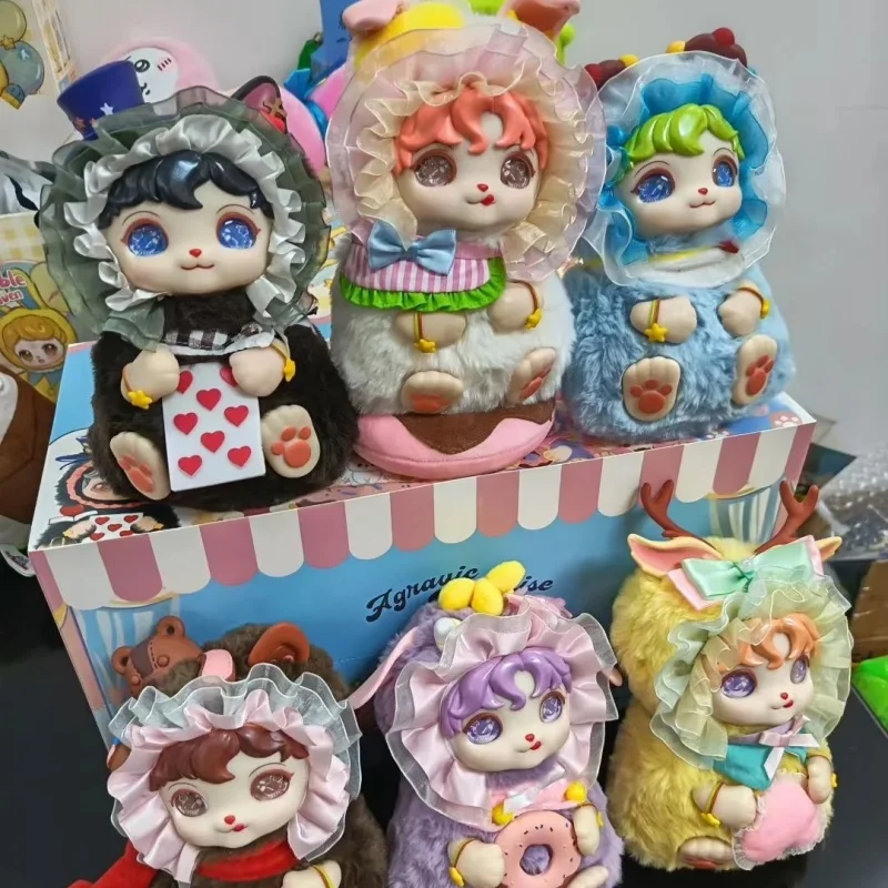 

Authentic Kawaii Bunny Fantasy Biology Series Vinyl Plush Vinyl Doll Blind Box Trendy Handmade Girl Birthday Gifts Ornament