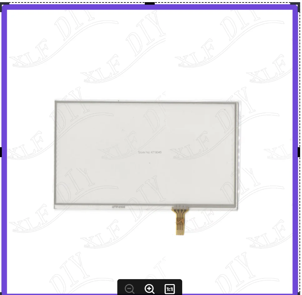 ZYS for Lexand STR-6100 HDR  compatible touchglass 4lines resistance screen this is compatible Touchsensor