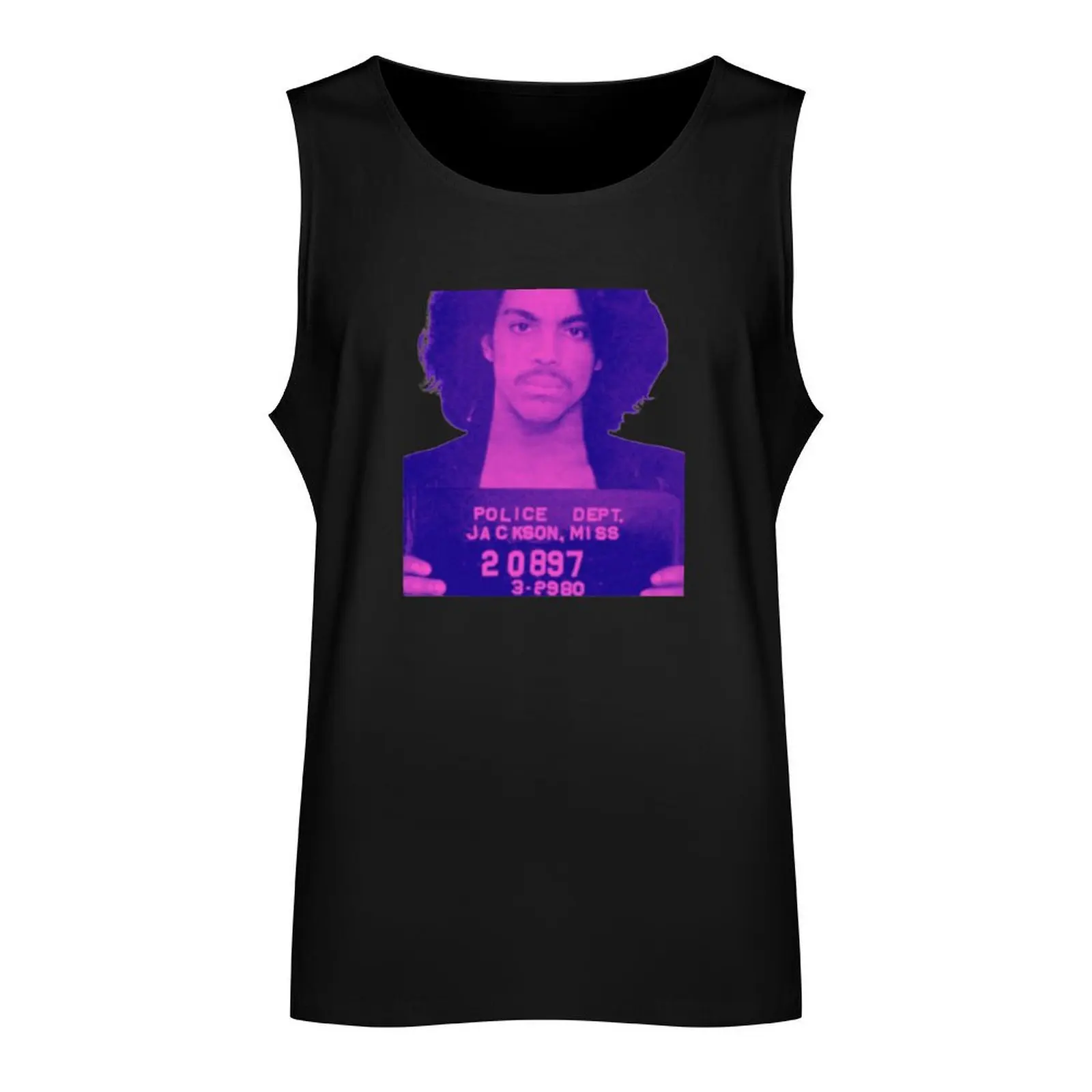 Prince Mugshot Tank Top Male clothes vest men Men's summer t-shirt Men's clothing